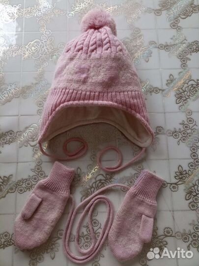 Комплект шапка, варежки Janus меринос