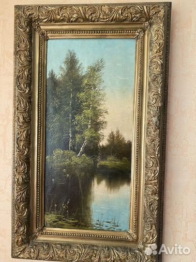 Картина маслом на холсте пейзаж