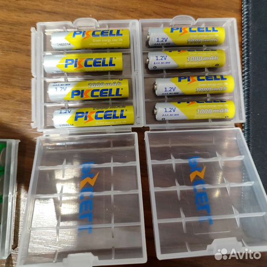 Новые Аккумуляторные батарейки аа 2200 ааа 1000