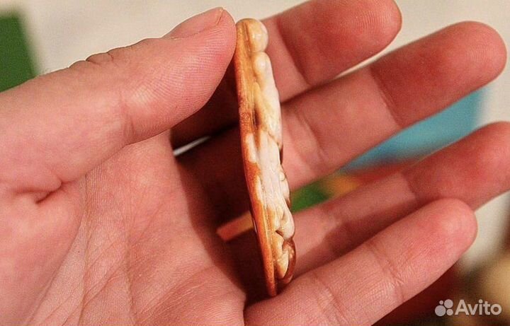 Подвеска «Дракон» жадеит