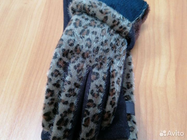 Перчатки женские теплые