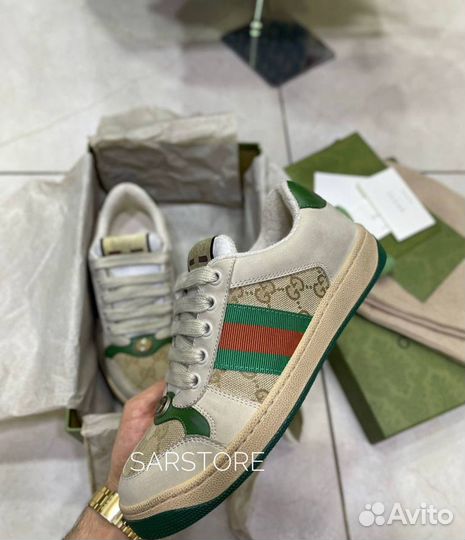 Кроссовки gucci screener