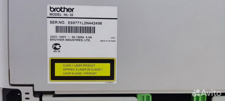 Принтеры лазерные HP 1010(резерв) и Brother 2123r