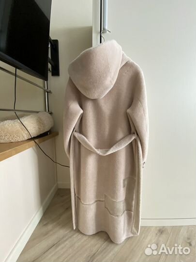 Шуба - пальто из натуральной овчины