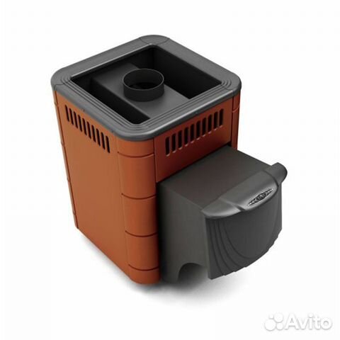 Печь-каменка банная Компакт 2017 Inox с дверцей ан