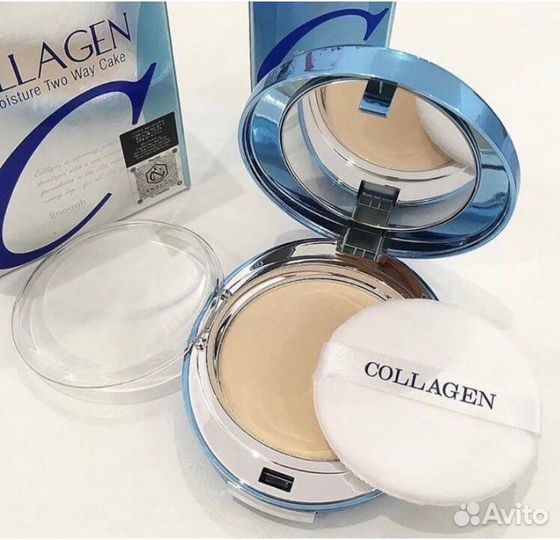 Collagen пудра для лица тон 13 Южная Корея