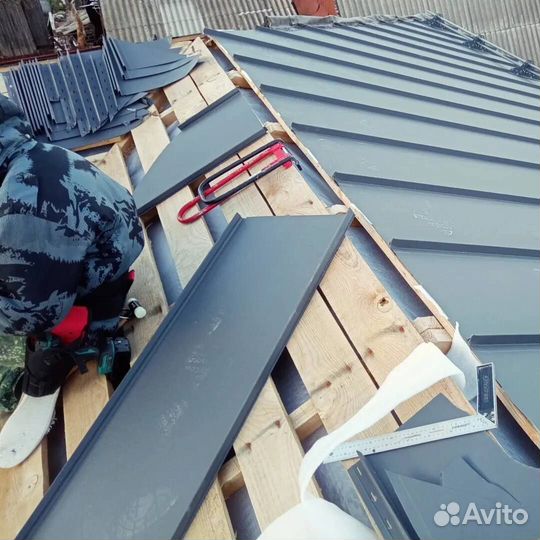 Ремонт кровли крыши под ключ