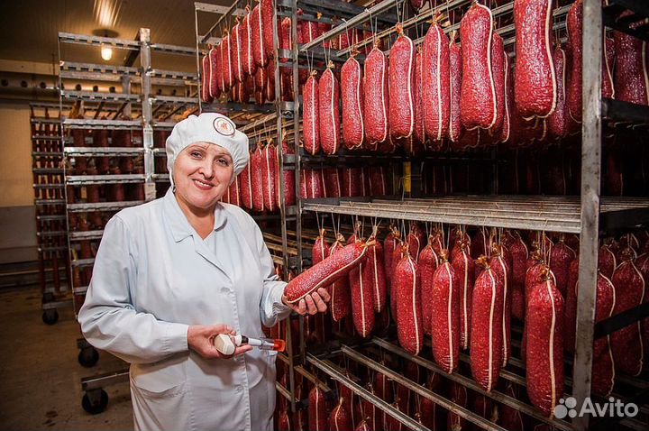 Вахта на колбасной линии с высокой заработной