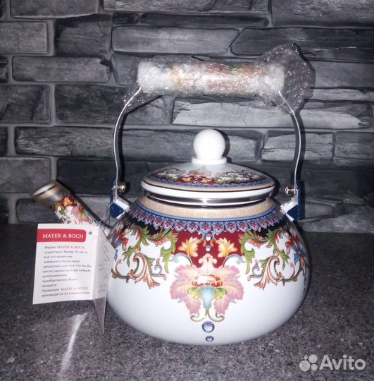 Чайник эмалированный