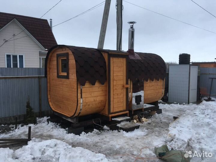 Баня бочка. Баня квадро. Баня под ключ