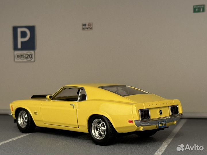 Модель 1:24 - 1970 Ford Mustang Boss 429