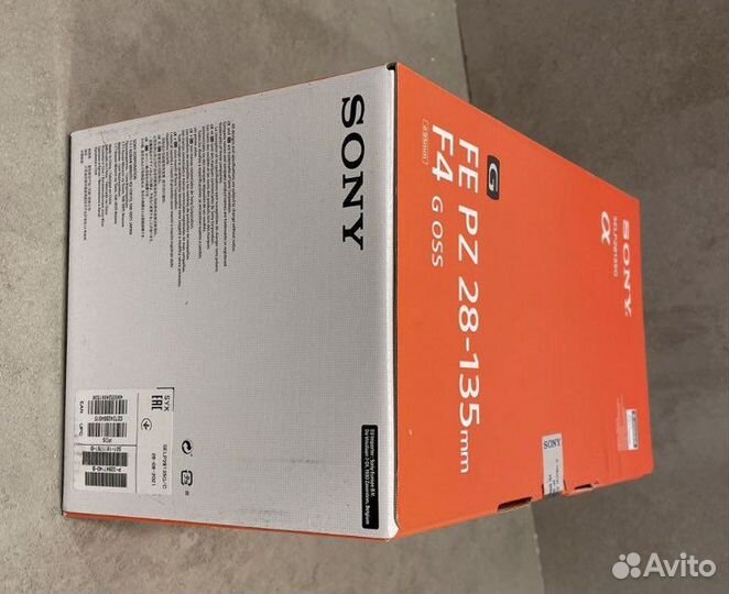 Sony FE PZ 28-135 f4.0 G OSS, новый