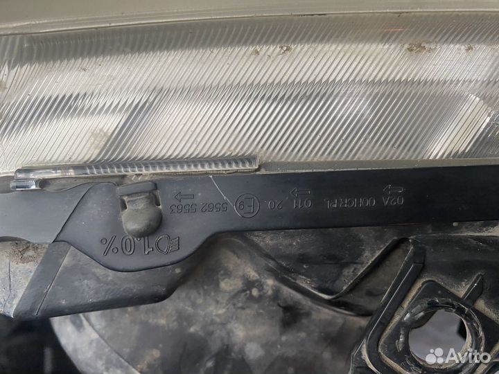 Фара правая renault megane 2