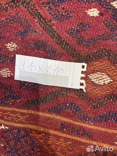 Туркменский ковёр. Винтаж, ручная работа