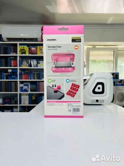 Чехол для Nintendo Switch/Oled Dobe Storage Kit Ro