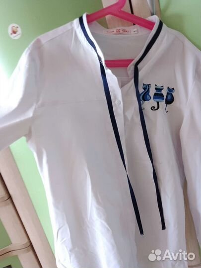 Рубашка школьная 40-42