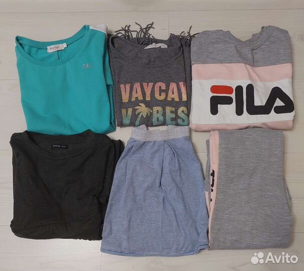 Вещи пакетом на девочку 146