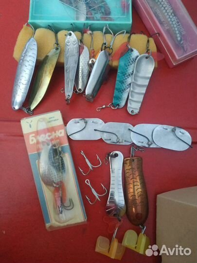 Набор рыболова СССР. Блесна