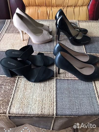 Сапоги, туфли, шлёпанцы, женская обувь 40-41