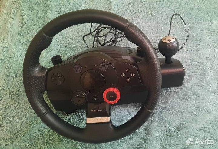 Игровой руль logitech driving force gt