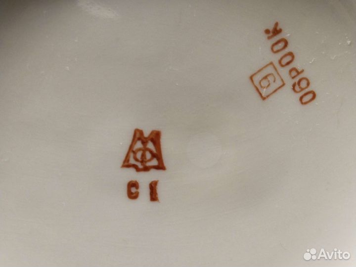 Заварочный чайник, 1.3л, фарфор, перламутр, мфз