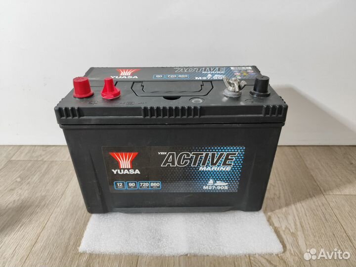 Лодочный аккумулятор Yuasa Active Marine 90Ач