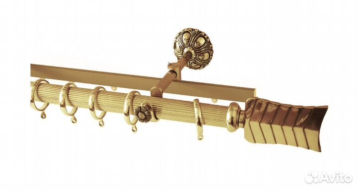 Карниз Ампир латунь