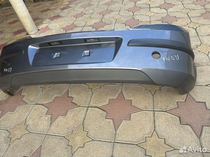 Задний бампер opel astra h (хетчбек)