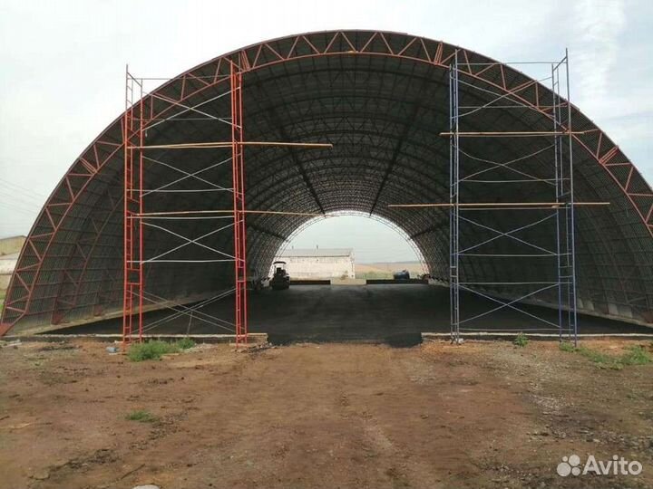 Ангары от производителя под ключ (14х67)