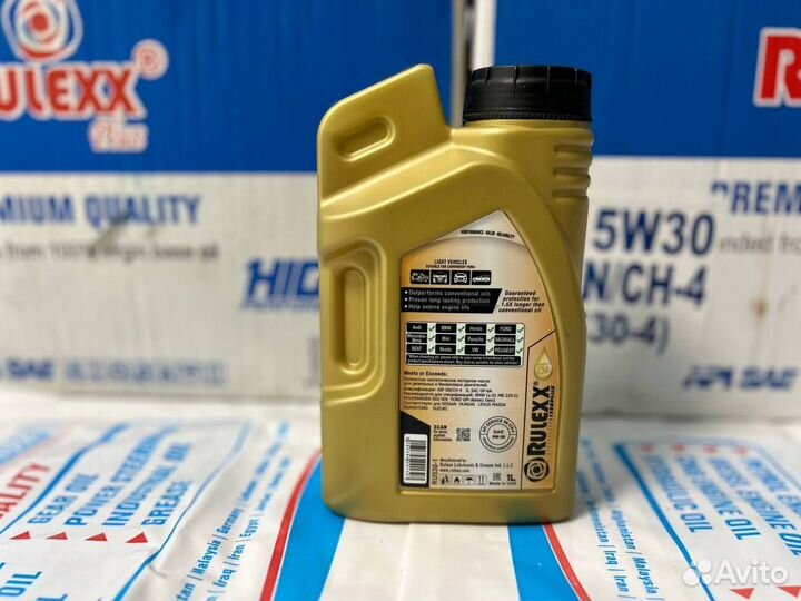 Масло моторное 5w30 Rulexx 1 л