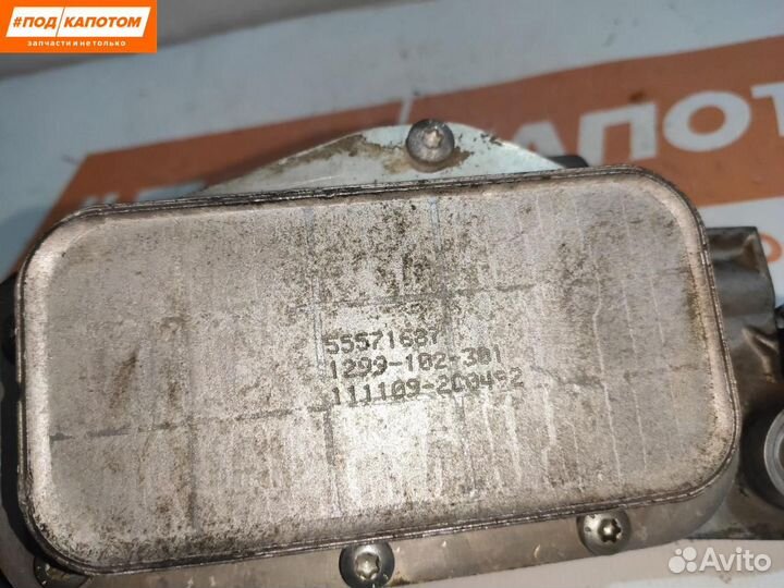 Теплообменник масляного фильтра Chevrolet Cruze