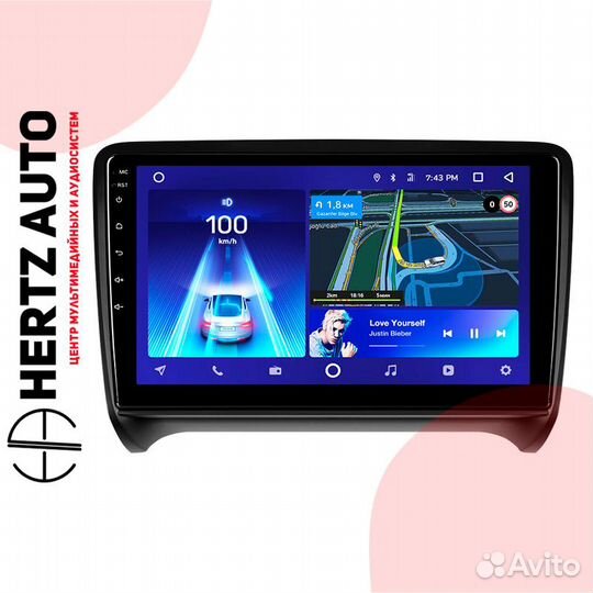 Переходная рамка Teyes Audi TT 2 2006-2014