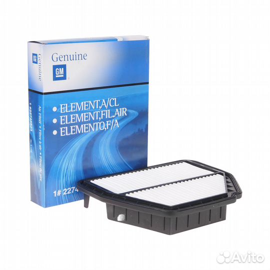 Фильтр воздушный chevrolet Captiva (07) (2.0 D/2.4