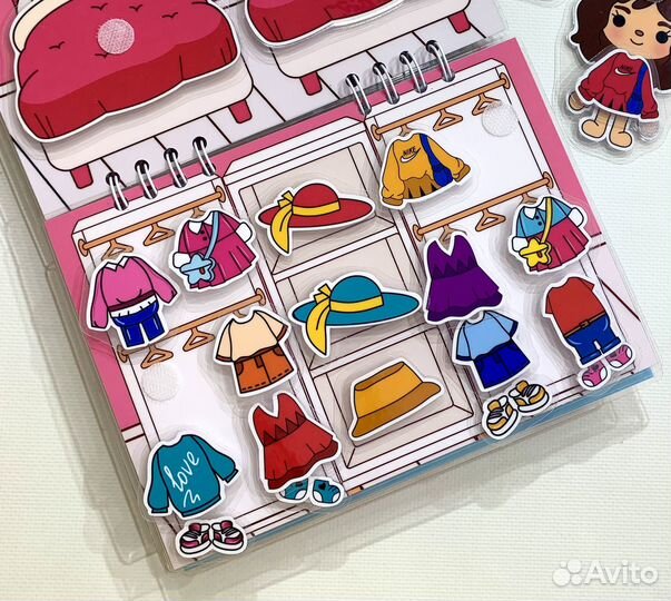 Тока Бока Домик на липучках подарок для девочек