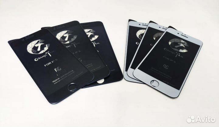 Матовое стекло керамика на iPhone 6