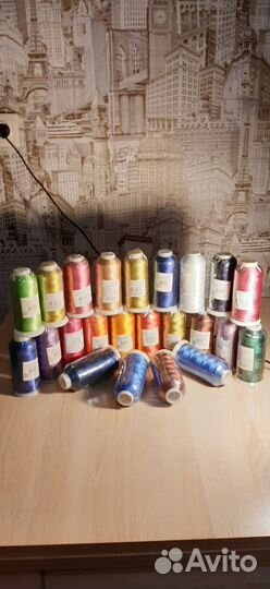 Нитки для вышивальной машины