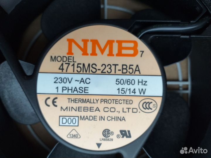 Панель вентиляторная с выключателем для 19