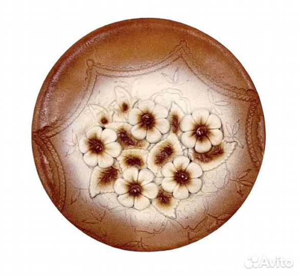 Тарелка декоративная керамика СССР