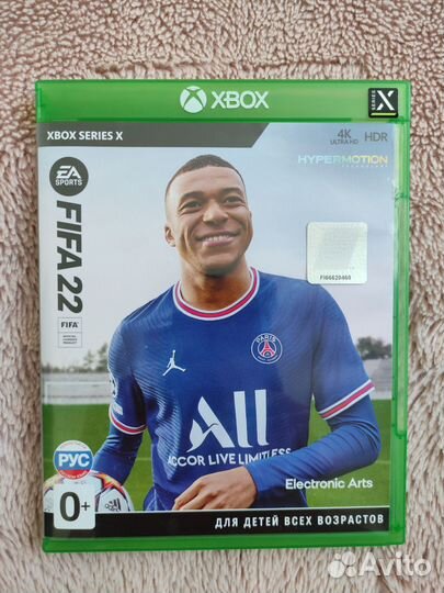Fifa 22 диск Xbox series x