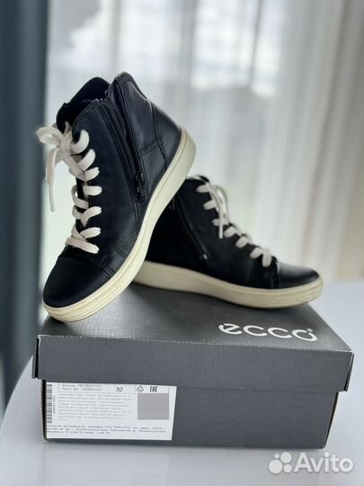 Ботинки детские кожаные ecco