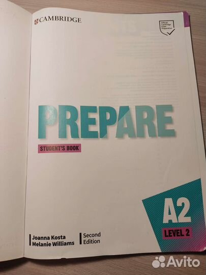 Учебник английского Prepare A2 (Cambridge)