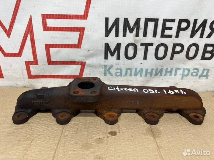 Коллектор выпускной Citroen C4 1.6 HDI 9H0 2009