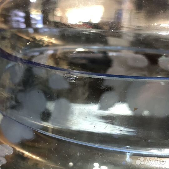 Крюшонница купоросное стекло СССР