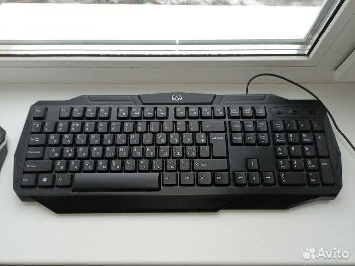 Игровая клавиатура+мышь проводная sven GS-9100