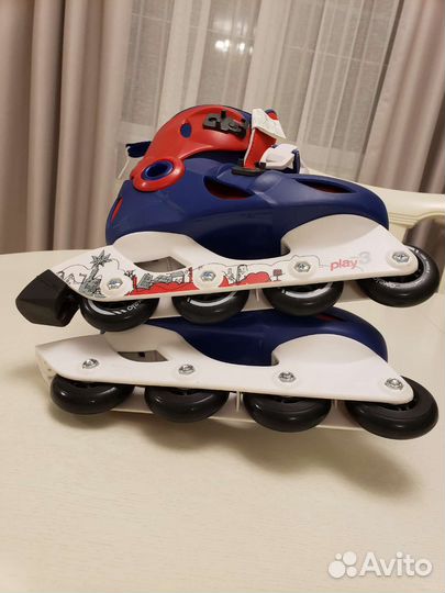 Роликовые коньки детские новые разм.32-34