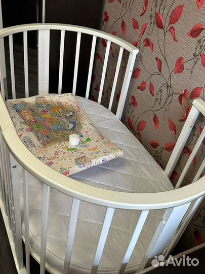 Кроватка-трансформер Forest kids круглая