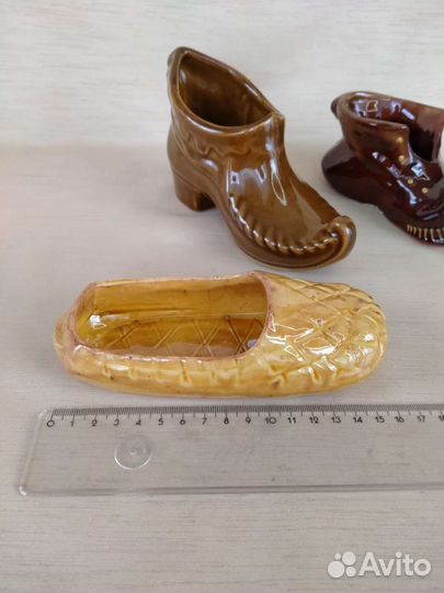 Пепельница ботинок, башмак, лапоть СССР