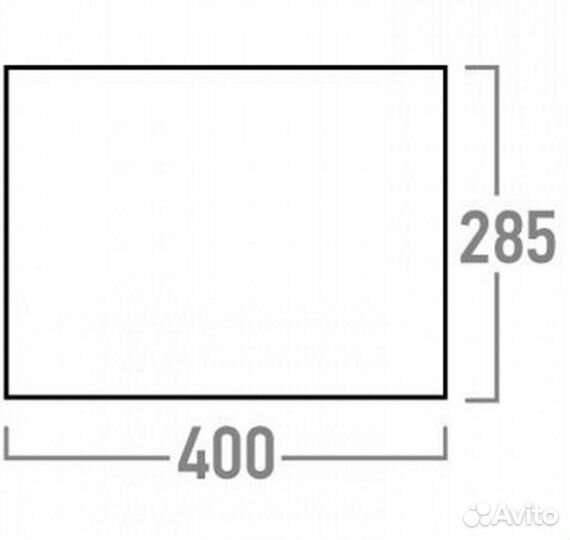 Новый Тент Outventure M Tarp 2.85м*4м