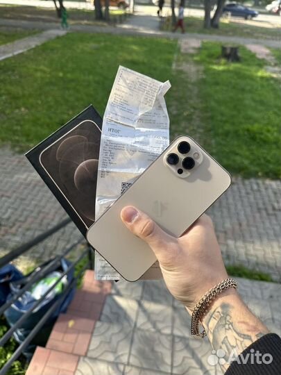iPhone 12 pro max 512 gb gold ростест новое акб