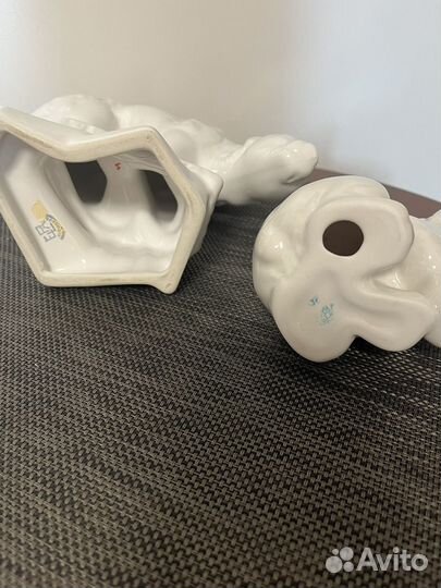 Белый медведь фарфор